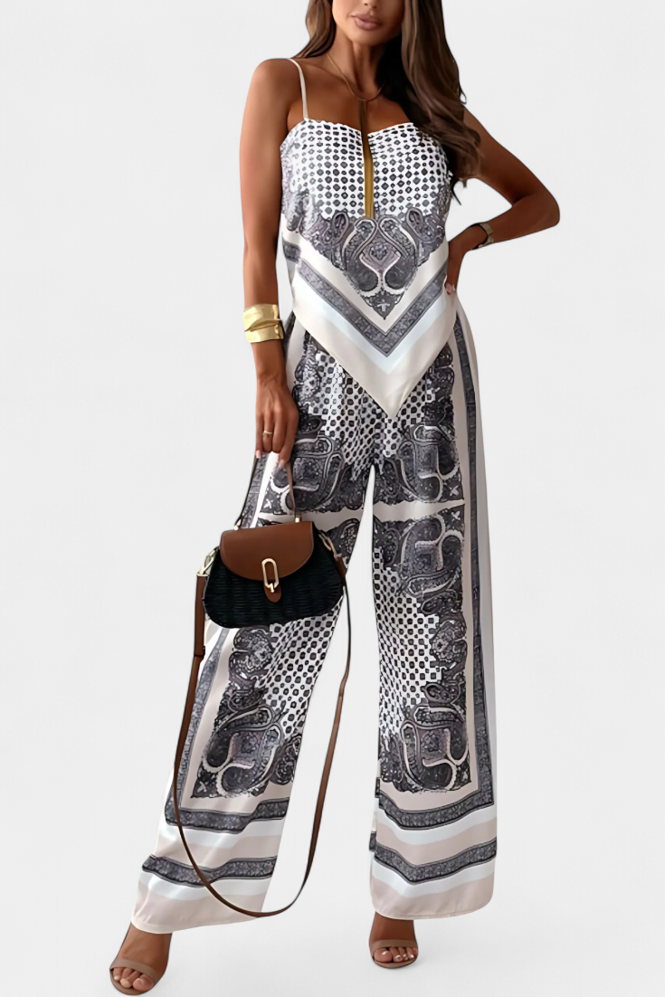 Leonie Conjunto Paisley con Cintas