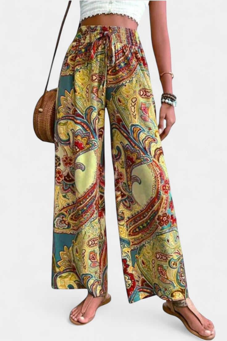 Vitoria Pantalones de Verano de Corte Amplio