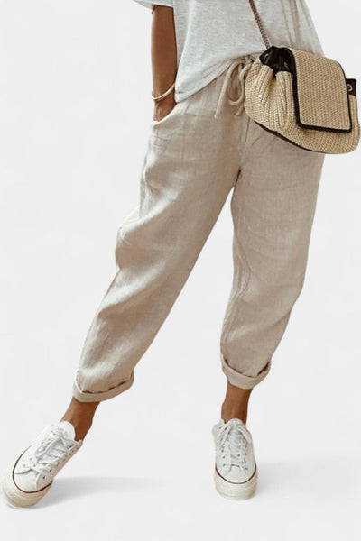 Alba Pantalones Rectos con Transpirabilidad