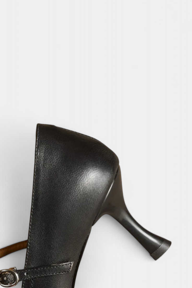 Zulema Tacones T-Bar Elegantes con Diseño Liso