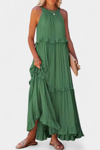 Vestido Monica: Comodidad Atemporal y Frescura Natural