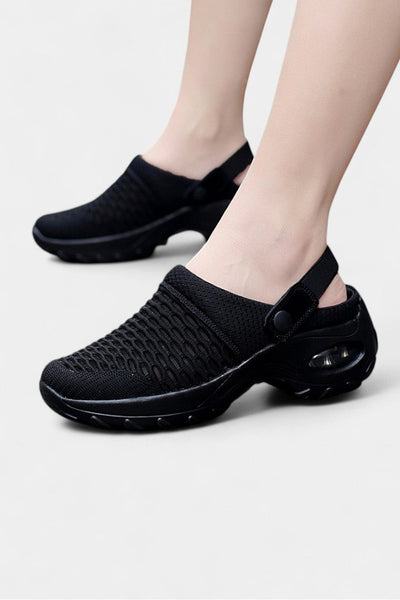 Bessie Zapatillas de Malla con Tecnología de Amortiguación de Aire