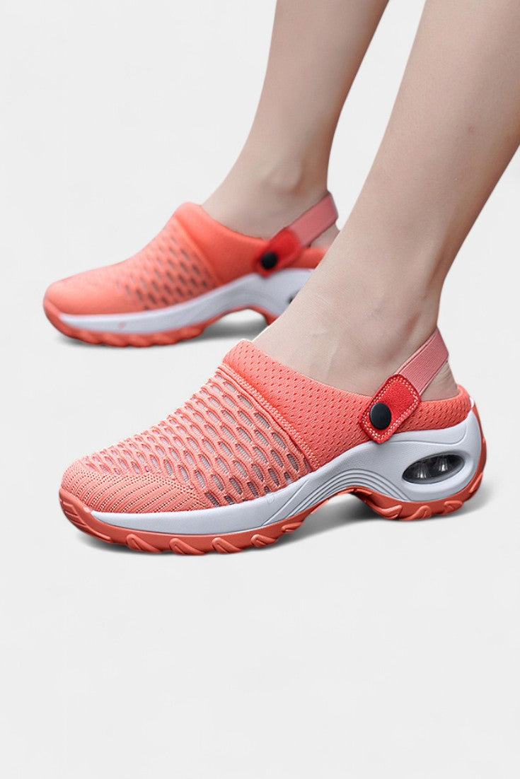 Bessie Zapatillas de Malla con Tecnología de Amortiguación de Aire
