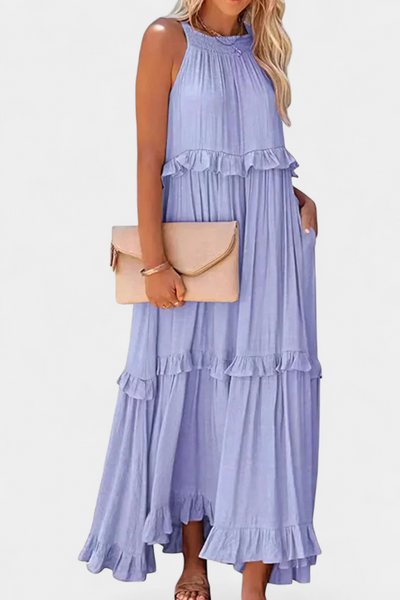 Vestido Monica: Comodidad Atemporal y Frescura Natural