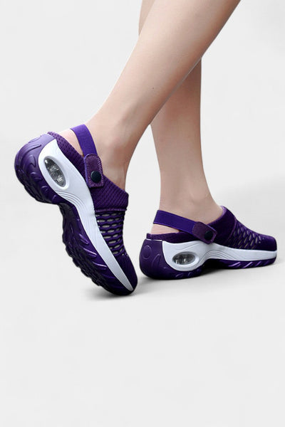 Bessie Zapatillas de Malla con Tecnología de Amortiguación de Aire