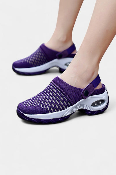 Bessie Zapatillas de Malla con Tecnología de Amortiguación de Aire