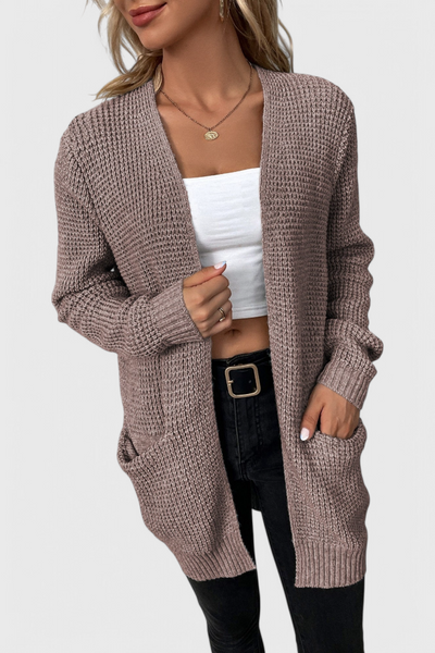 Cardigan Anneliese de Mezcla de Cachemira de Alta Calidad