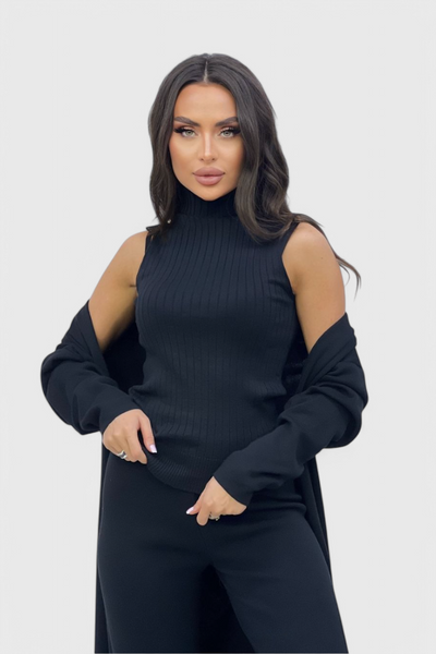 Conjunto de Punto de 3 Piezas Mahalia