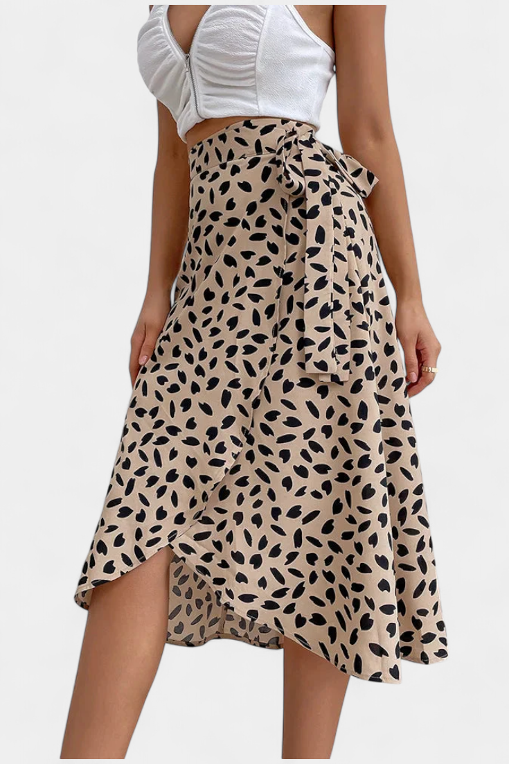 Falda Boho Envolvente Camila con Diseño Asimétrico