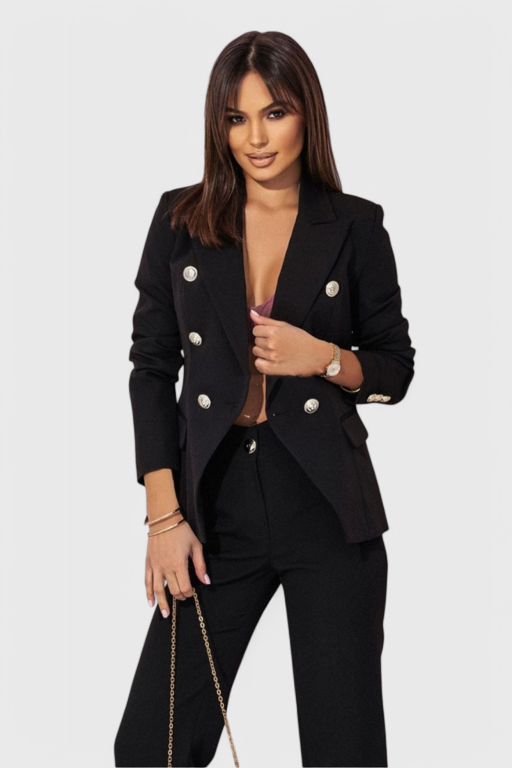 Conjunto Elegante de Blazer y Pantalones Rosalind
