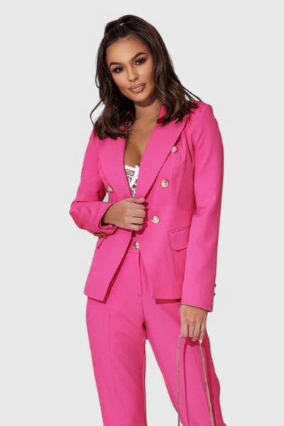 Conjunto Elegante de Blazer y Pantalones Rosalind