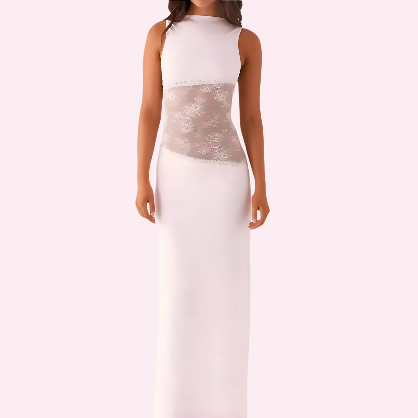 Meravi™ Vestido Sin Mangas