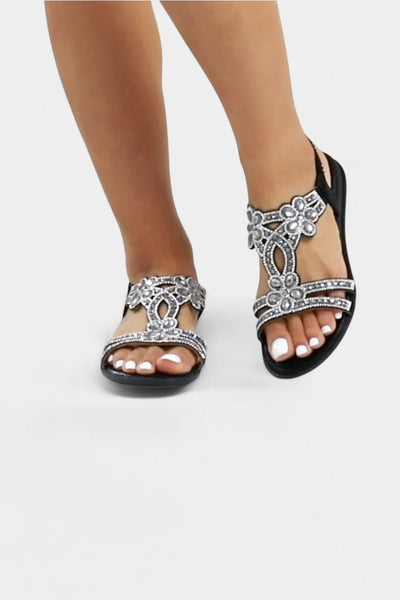 Sandalias Gladiadoras Alaya con Detalles Elegantes