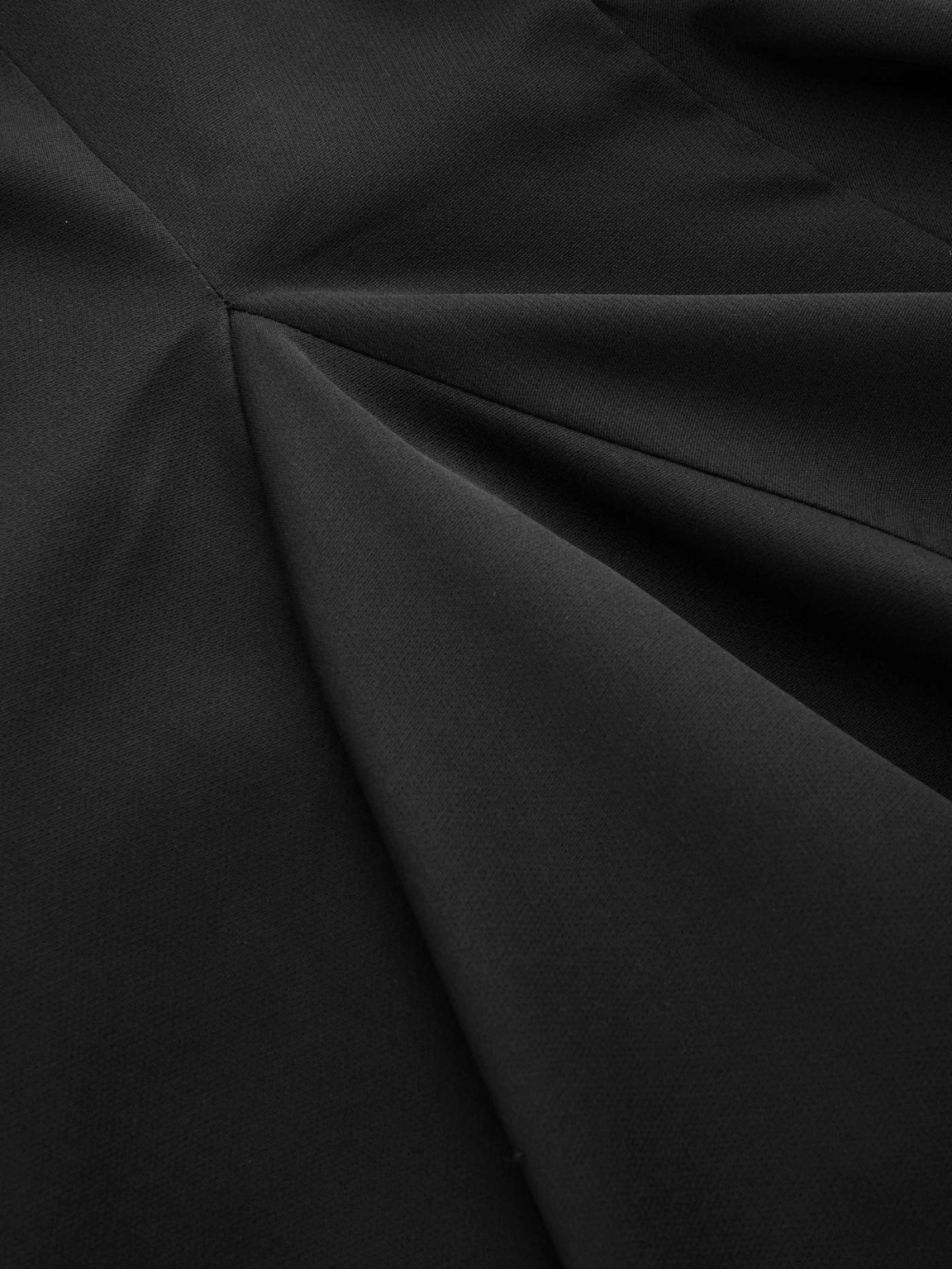 Nadia® | Vestido Mini de Botones con Volante y Escote en V