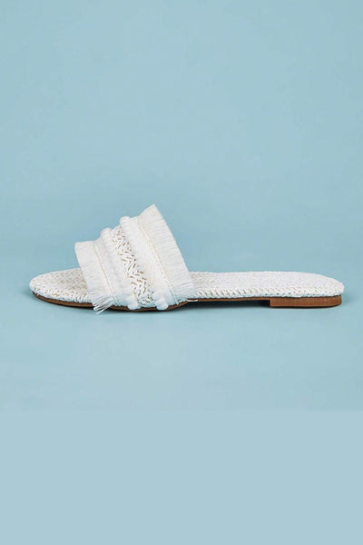 Zapatillas con Detalles de Flecos