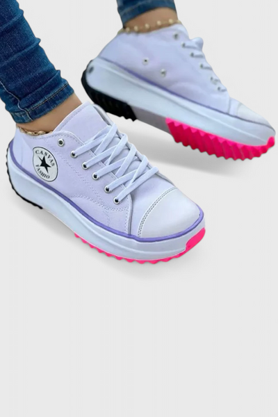 Taya Chunky Canvas Sneakers
