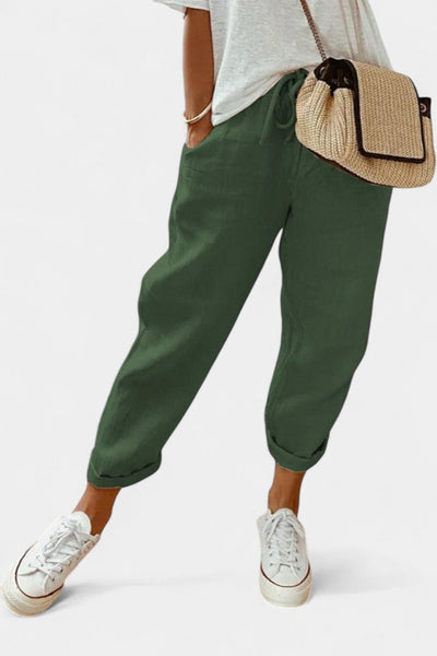 Alba Pantalones Rectos con Transpirabilidad