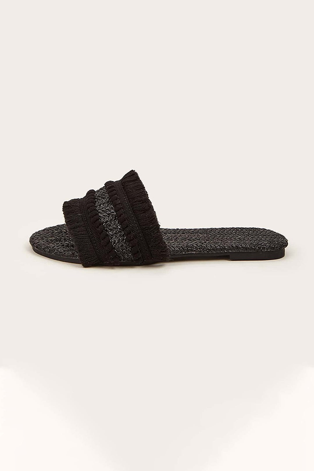 Zapatillas con Detalles de Flecos