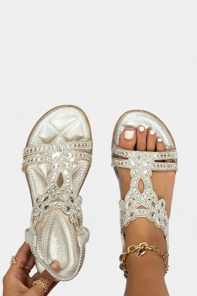 Sandalias Gladiadoras Alaya con Detalles Elegantes