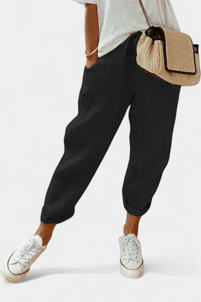 Alba Pantalones Rectos con Transpirabilidad