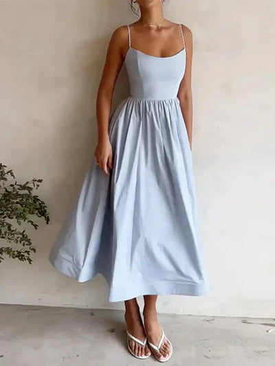 Rebecca® | Jovie - Vestido de tirantes tipo spaghetti
