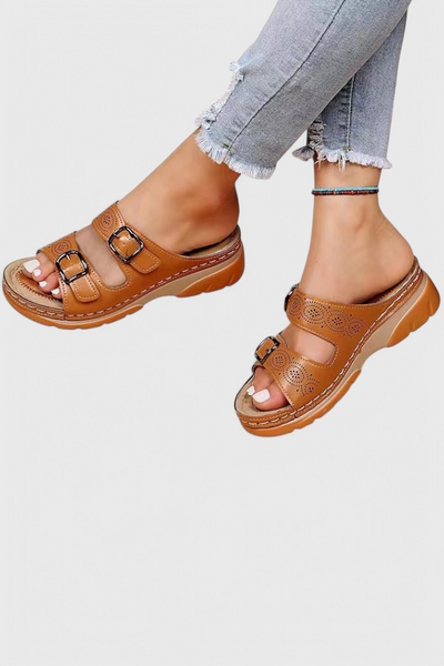 Sandalias Ortopédicas de Cuero Tamsin