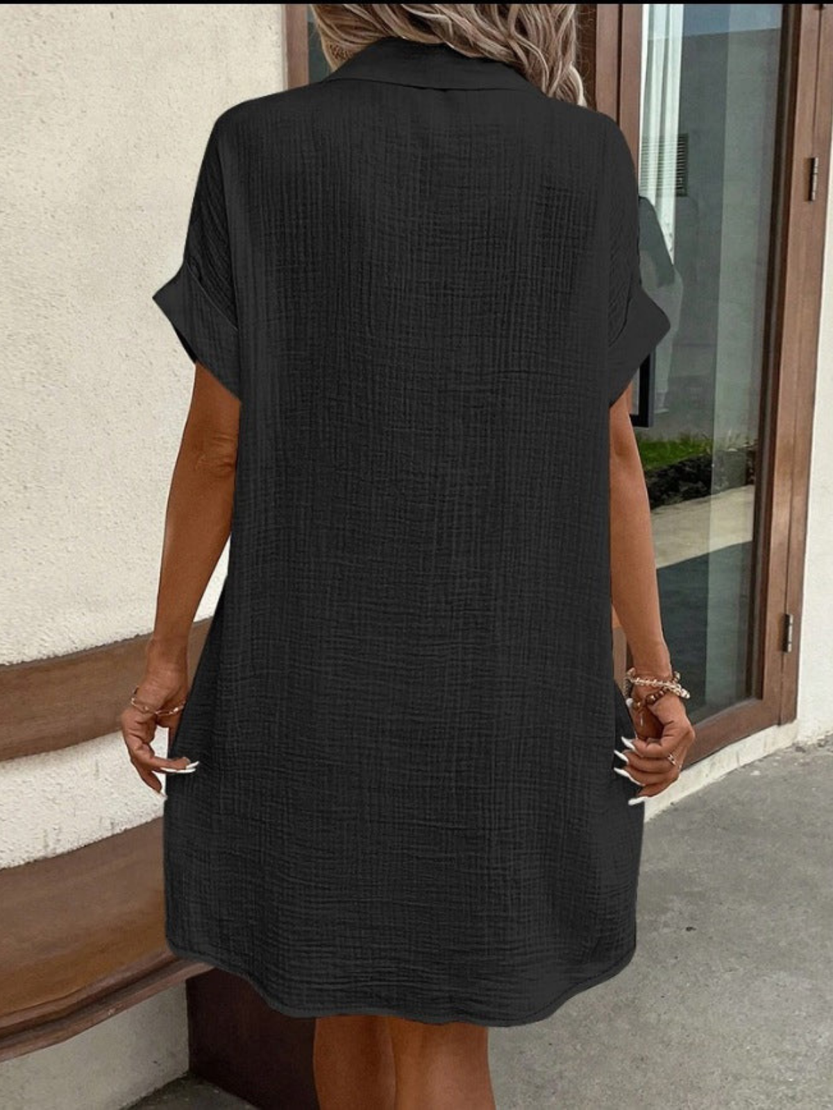 Frederika® | Vestido de lino suave y chic de estilo casual