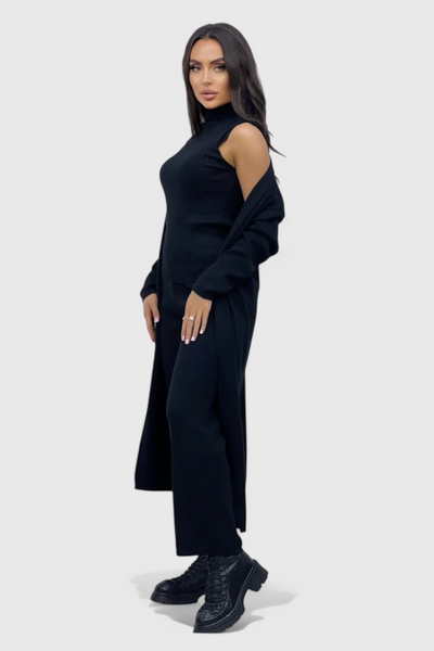 Conjunto de Punto de 3 Piezas Mahalia