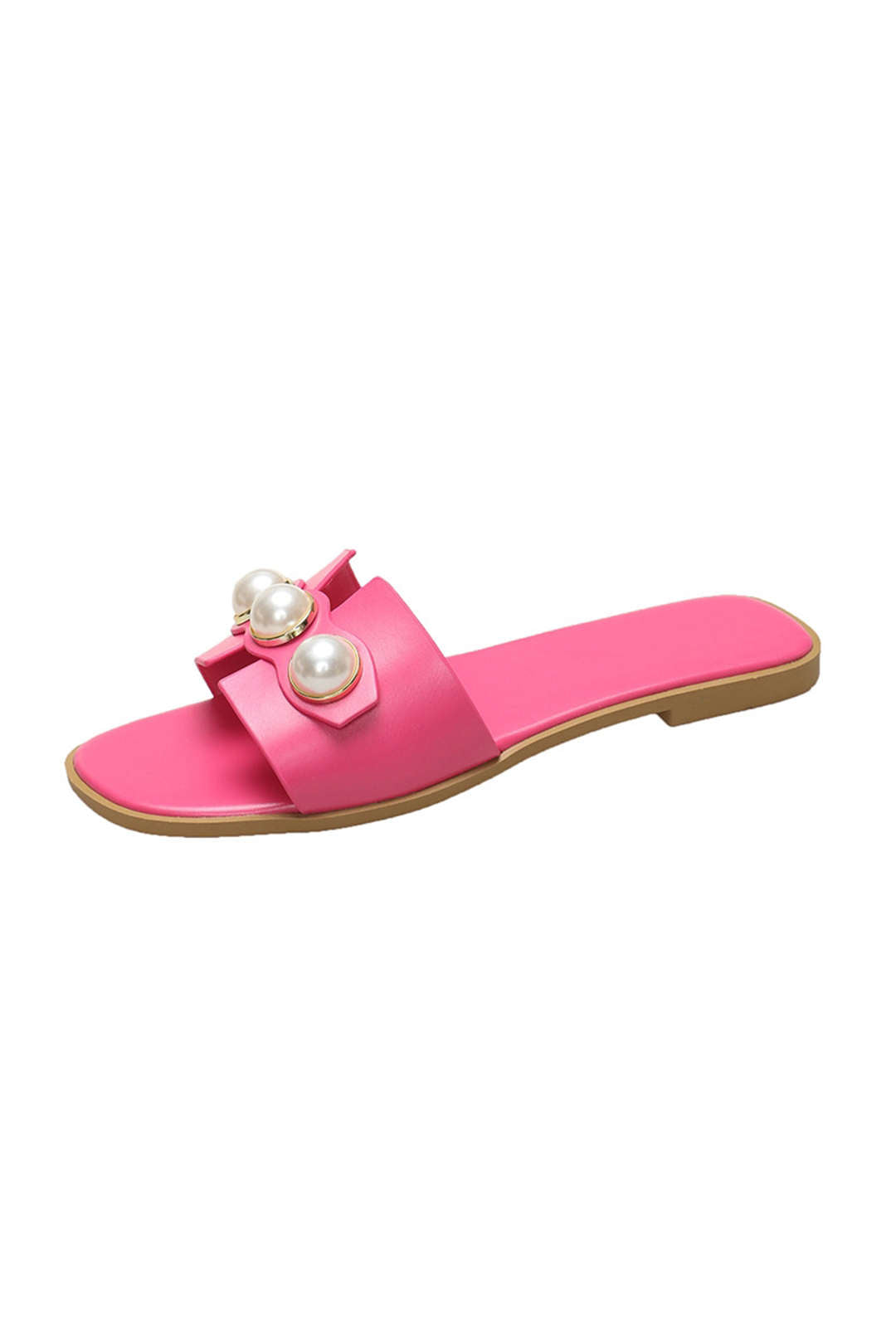 Zapatillas Planas Decoradas con Perlas