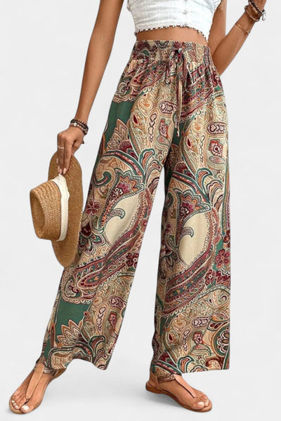 Vitoria Pantalones de Verano de Corte Amplio