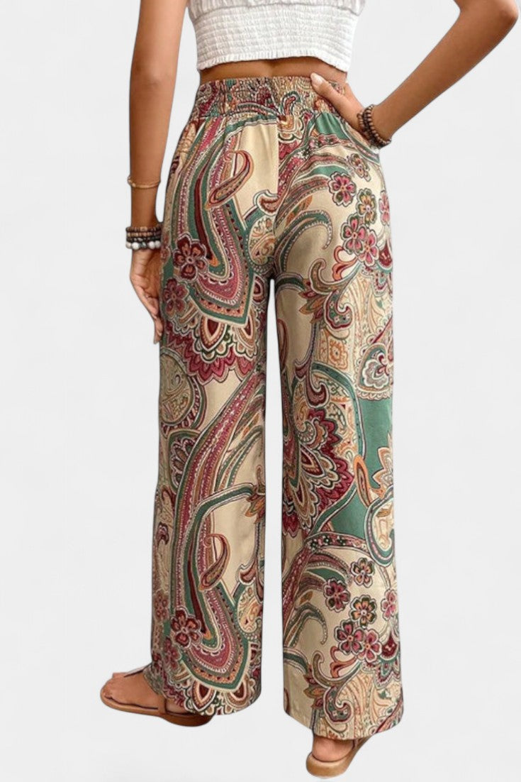 Vitoria Pantalones de Verano de Corte Amplio
