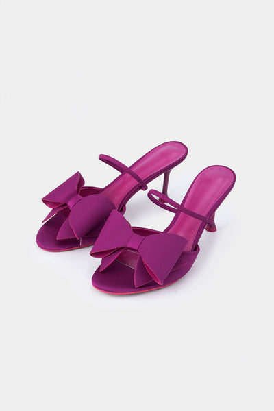 Zapatos de Tacón Puntiagudo en Cuero Sintético