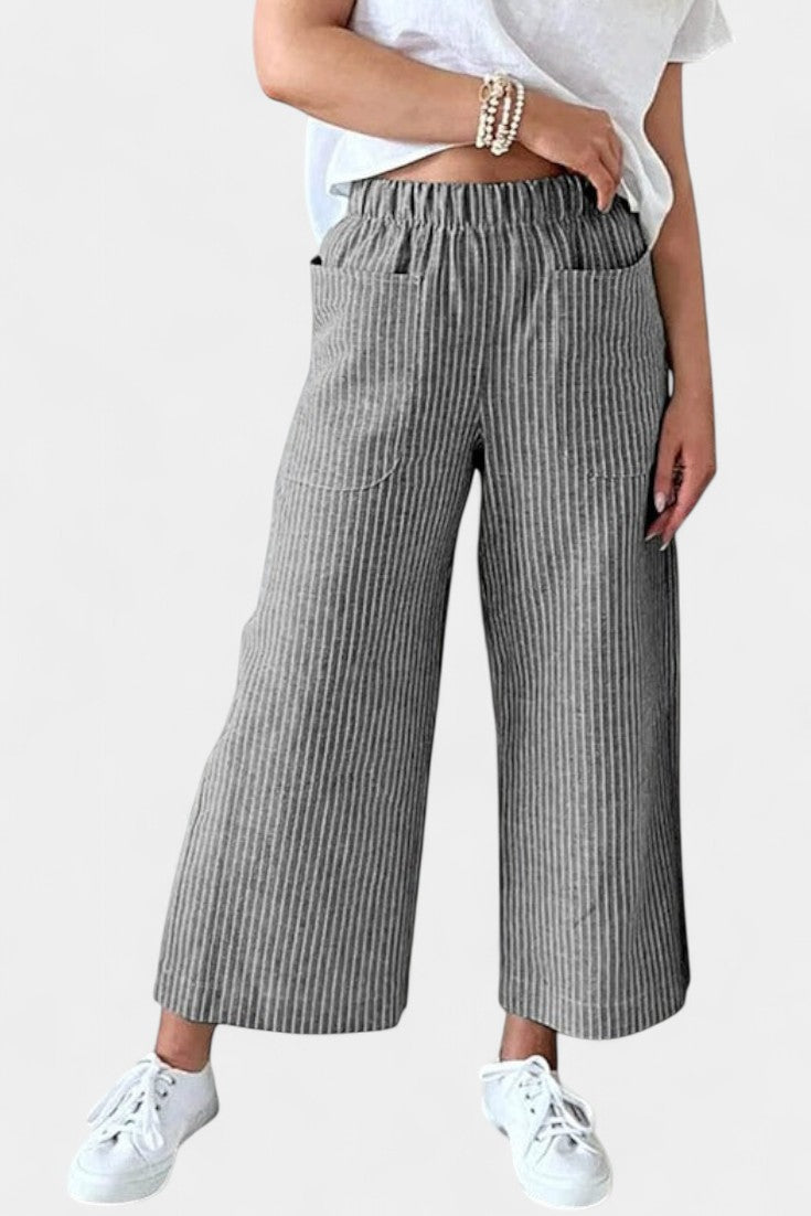 Lumiere Pantalones Ligeros de Ajuste Cómodo