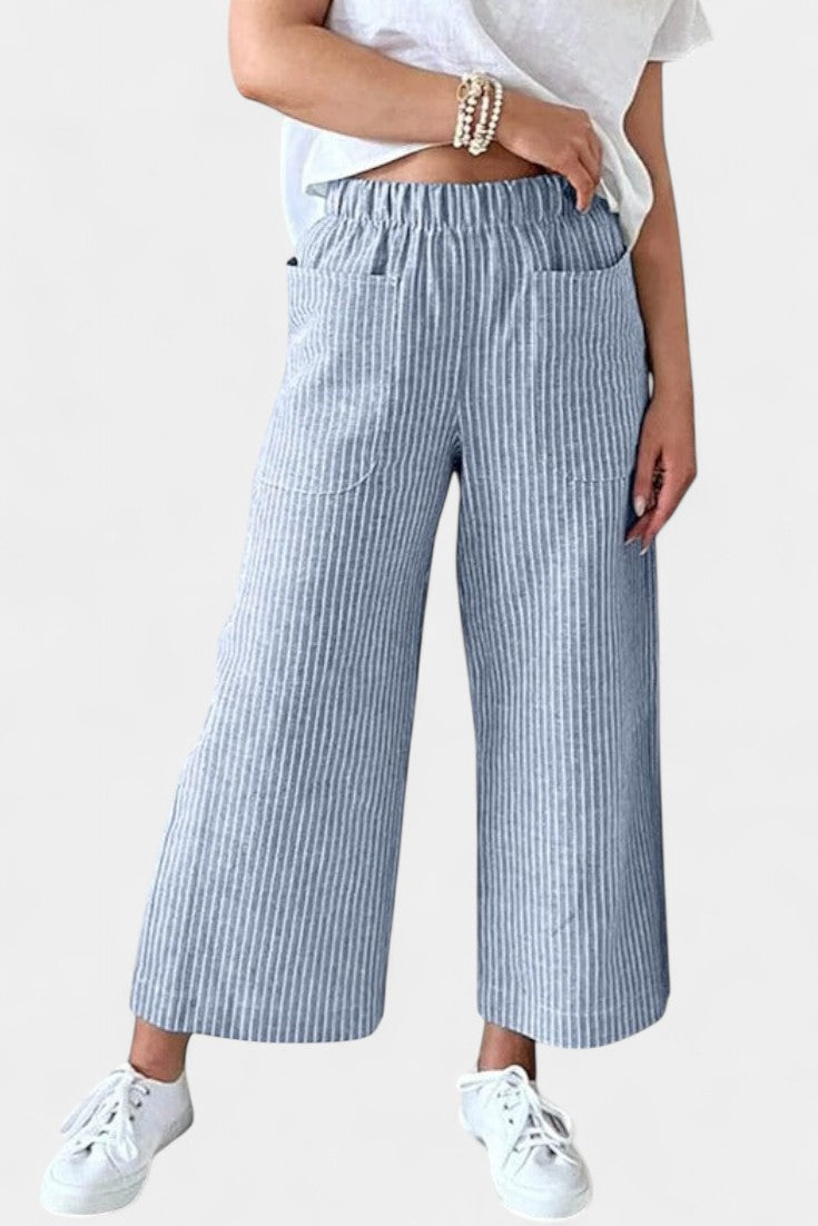 Lumiere Pantalones Ligeros de Ajuste Cómodo