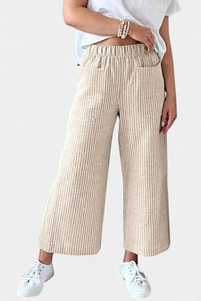 Lumiere Pantalones Ligeros de Ajuste Cómodo