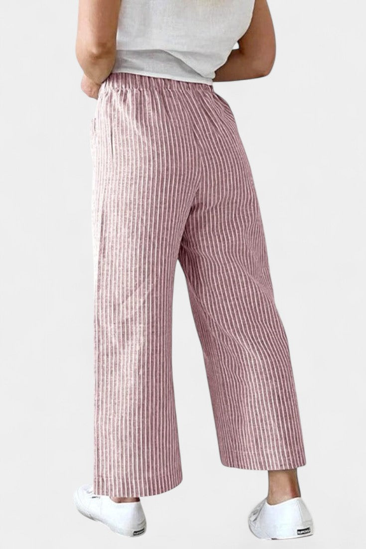 Lumiere Pantalones Ligeros de Ajuste Cómodo