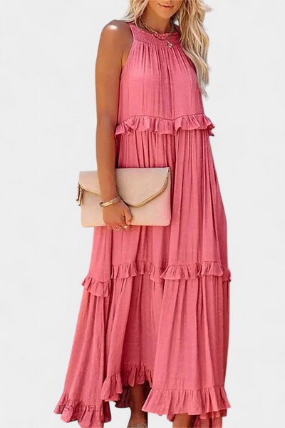 Vestido Monica: Comodidad Atemporal y Frescura Natural