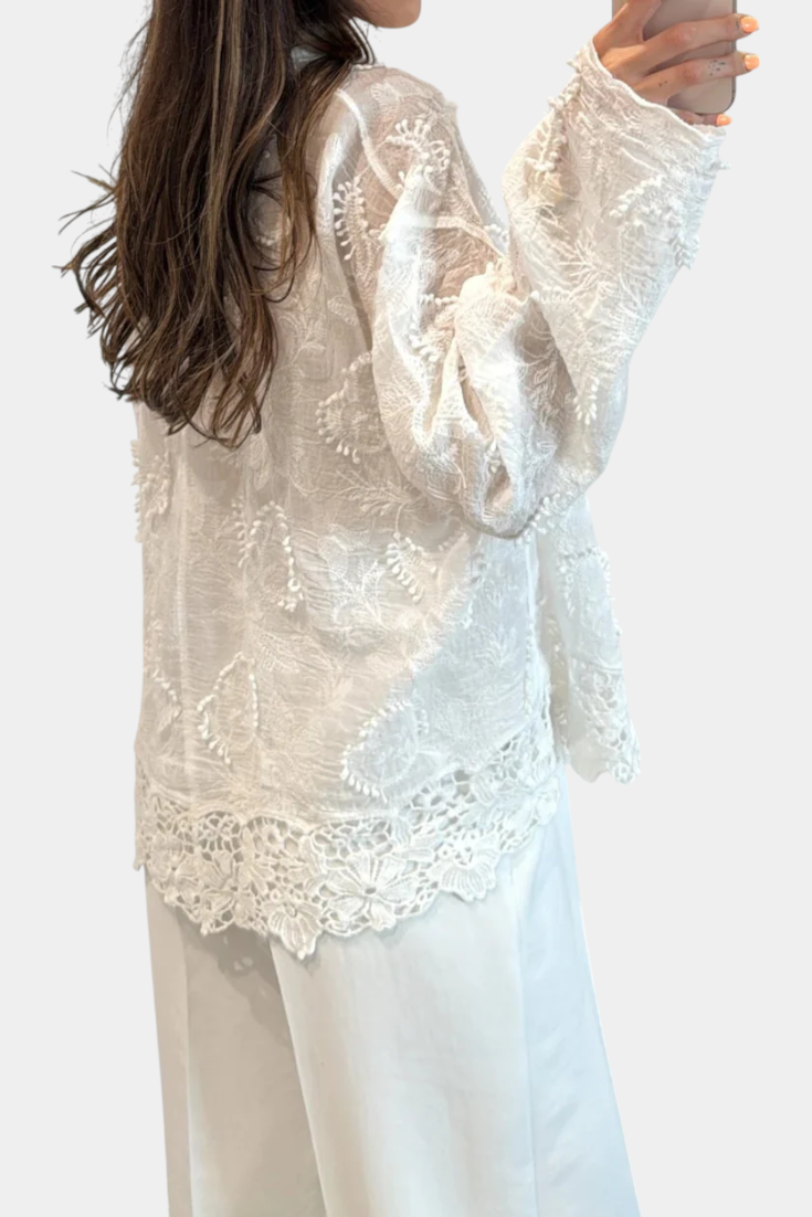 Wild Iris Blouse