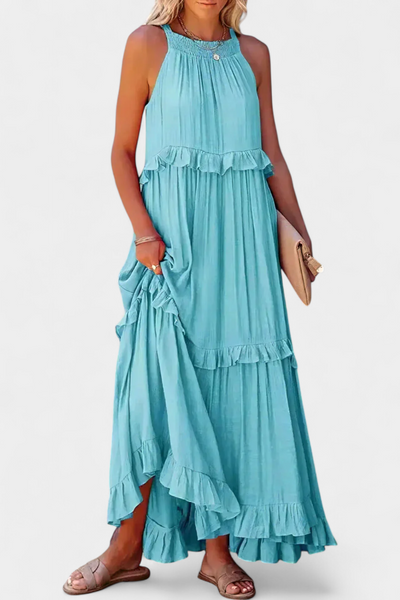 Vestido Monica: Comodidad Atemporal y Frescura Natural
