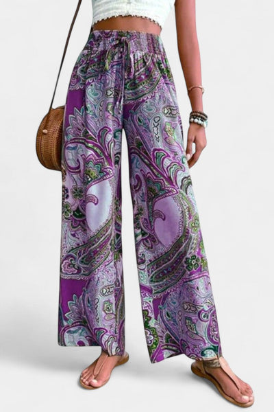Vitoria Pantalones de Verano de Corte Amplio