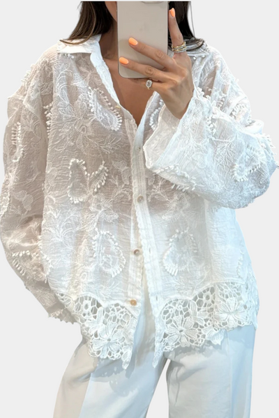 Wild Iris Blouse