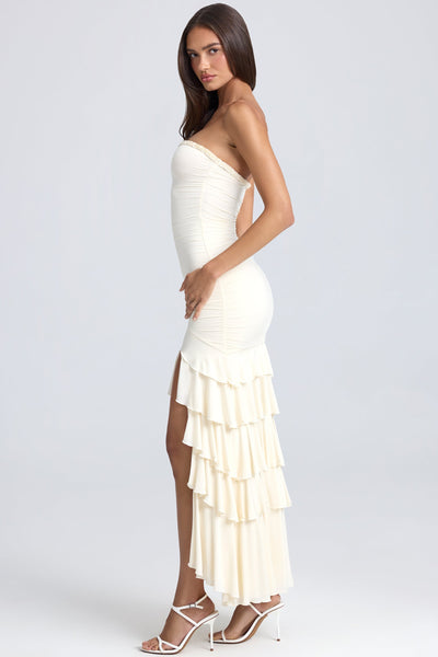 Nadzieja | Vestido Maxi con Volantes