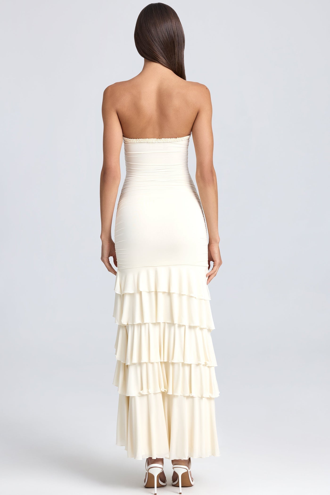Nadzieja | Vestido Maxi con Volantes