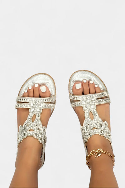 Sandalias Gladiadoras Alaya con Detalles Elegantes