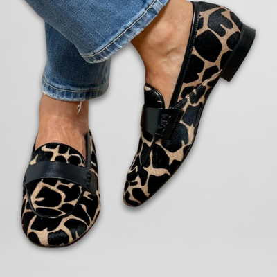 Camilla™ | Mocasín con Estampado Animal