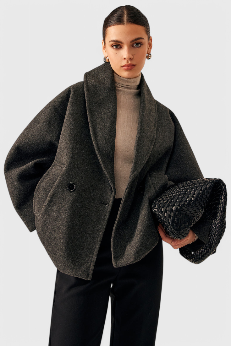 Helena Oversized Tweed Coat