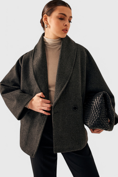 Helena Oversized Tweed Coat