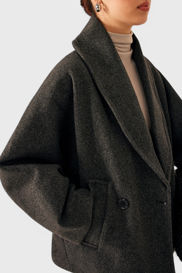 Helena Oversized Tweed Coat