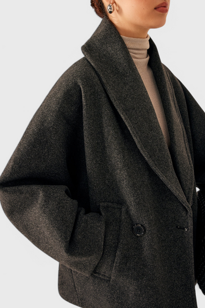 Helena Oversized Tweed Coat