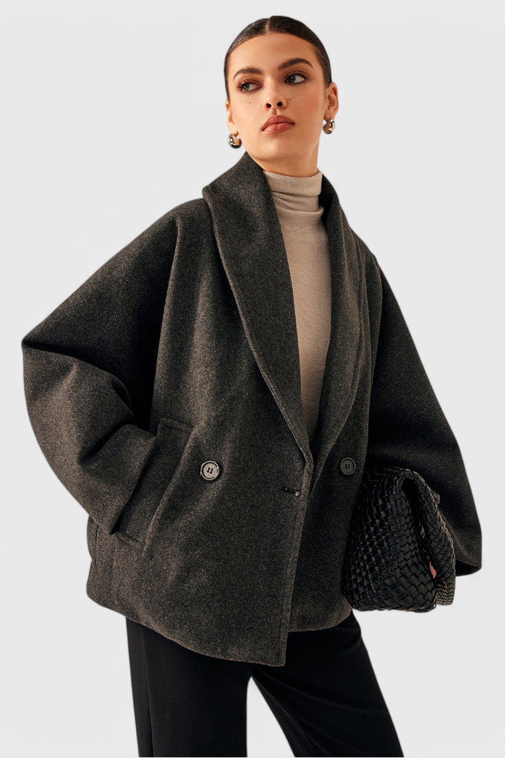 Helena Oversized Tweed Coat
